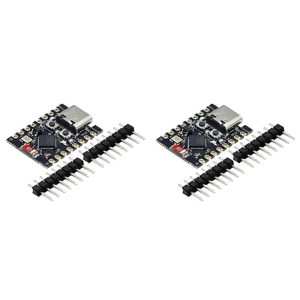 2 jeux de cartes de développement ESP32-C3 Carte de développement Supermini Carte de développement Processeur monocœur WiFi Bluetooth