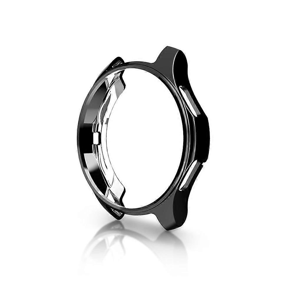 Shock Resistant TPU Watch Case Cover for Gear Smartwatches Black Soft Protective Frame