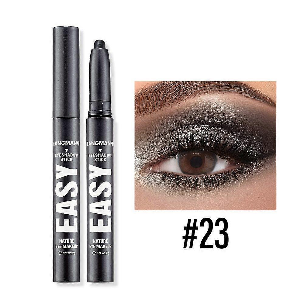 Eyeshadow Stick, Matte Professional Bright-Colored Contouring and Highlight Stick, Cream Waterproof Long Lasting High Pigmented Eye Shadow