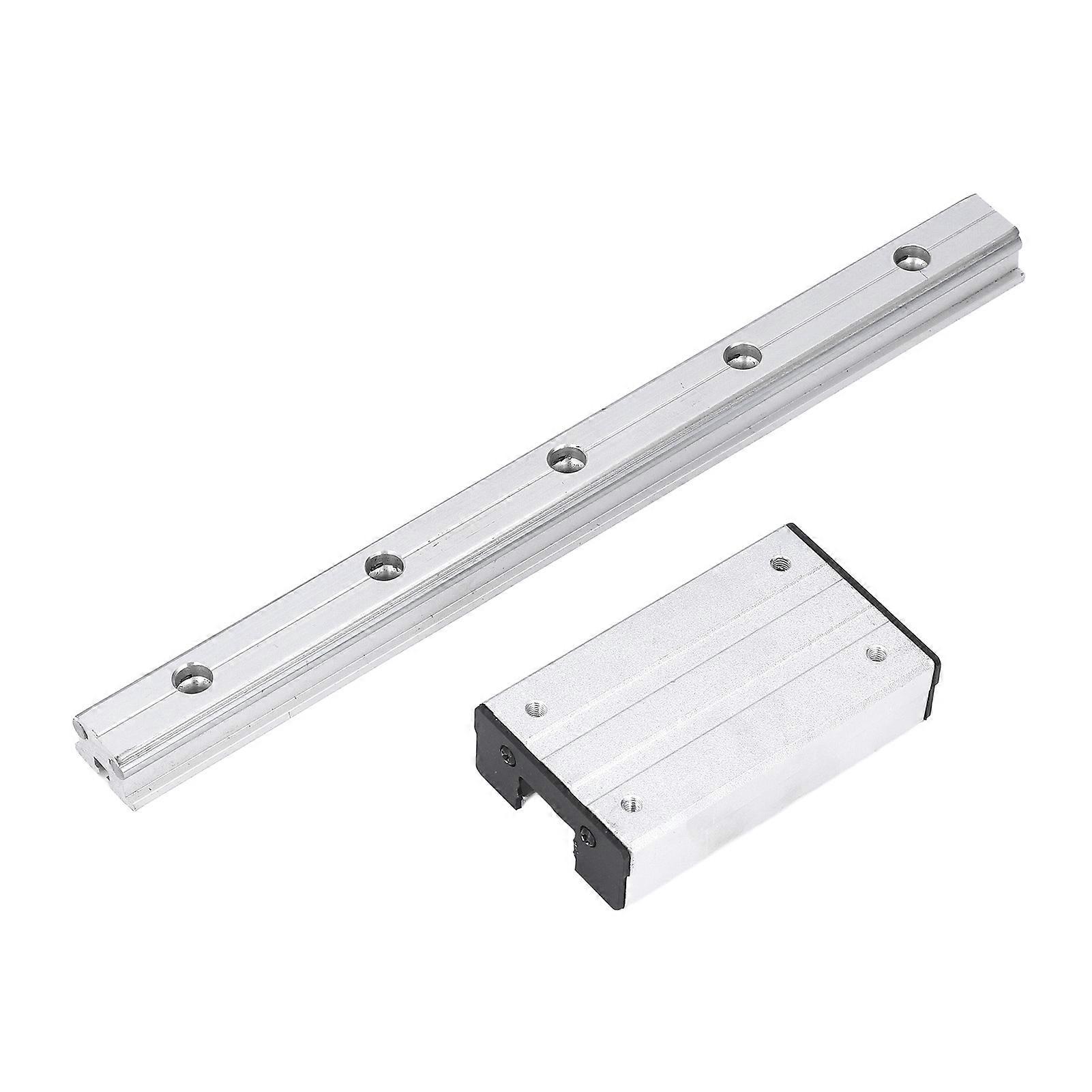 Linear Rail Guide Guideway with External Dual Axes Slider Slide Block 300mm LGD6