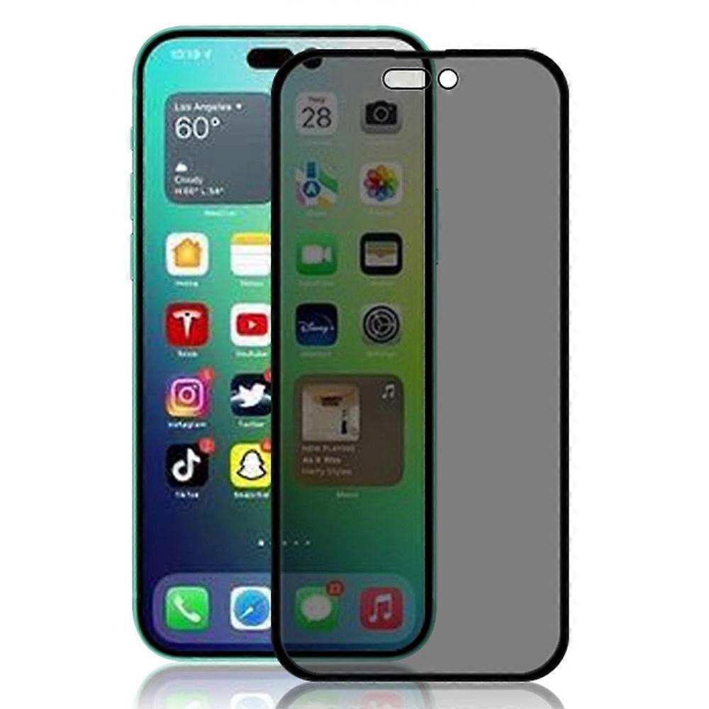iPhone 14 Proスクリーンプロテクターアンチスパイシルク印刷強化ガラスフィルムに対応したMOCOLO一括購入