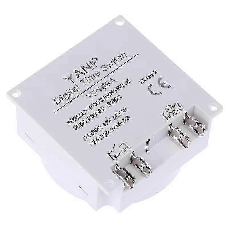 Digital Timer Dc /ac 12v 16a Lcd Display Programmable Timer Ovp Switch,__a hwy