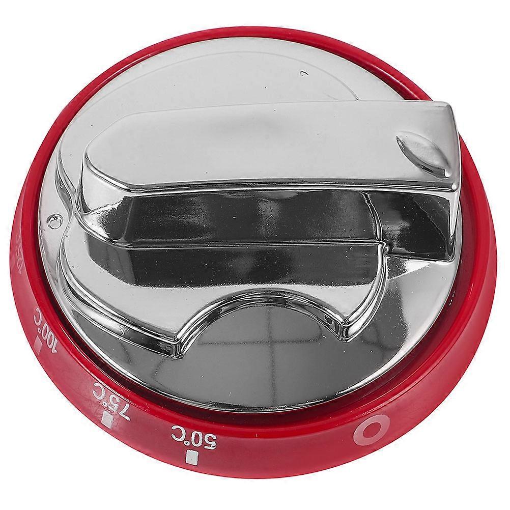 Thermostat Temperature Control Knob Red Plastic for Instrument with Precise Cooking Control