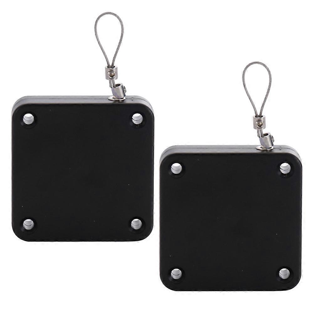 Door Closers for Home Easy Install Steel Drawstring Closer for Sliding Doors 6.20X6.20X1.70CM Abs Steel Quiet Closing 1Set