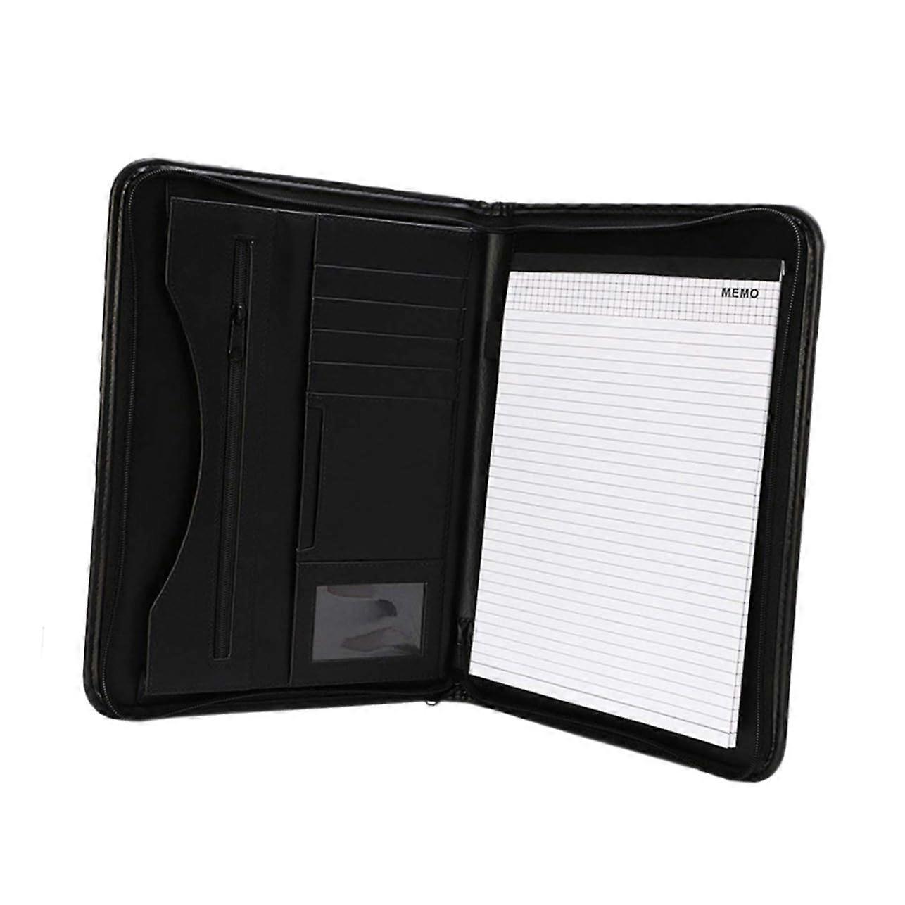 Office Storage Bag A4 Manager Folder Zipper Home Material Folder For Documents