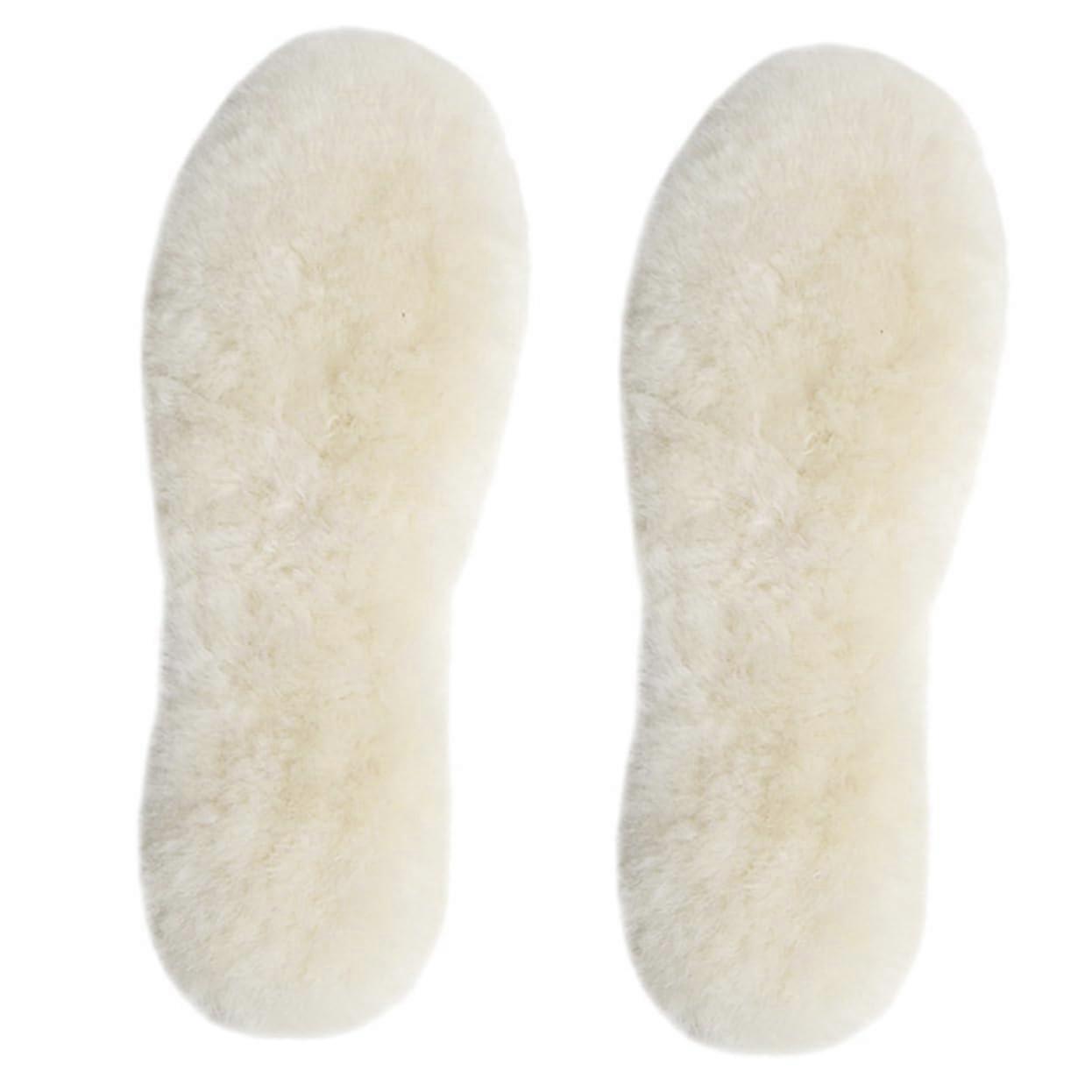 Rabbit Fur Lambswool Insoles for Winter - Warm Thermal Anti-Cold Insoles, Size and Color Options Available