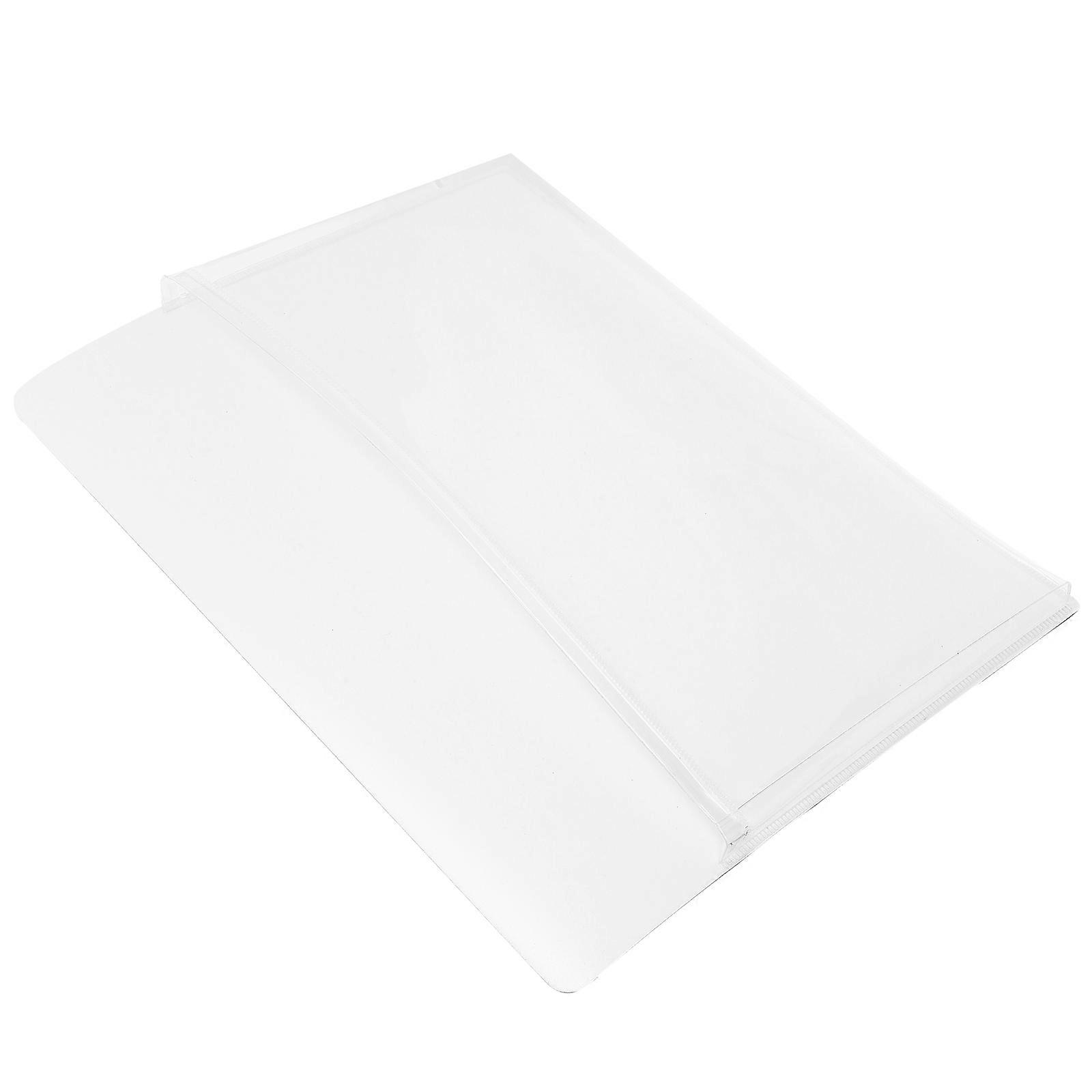 Practical Magnetic Document Bag Ideal For Office Use Home Storage 30.50X24.00X1.50CM White Water Resistance 1Pack
