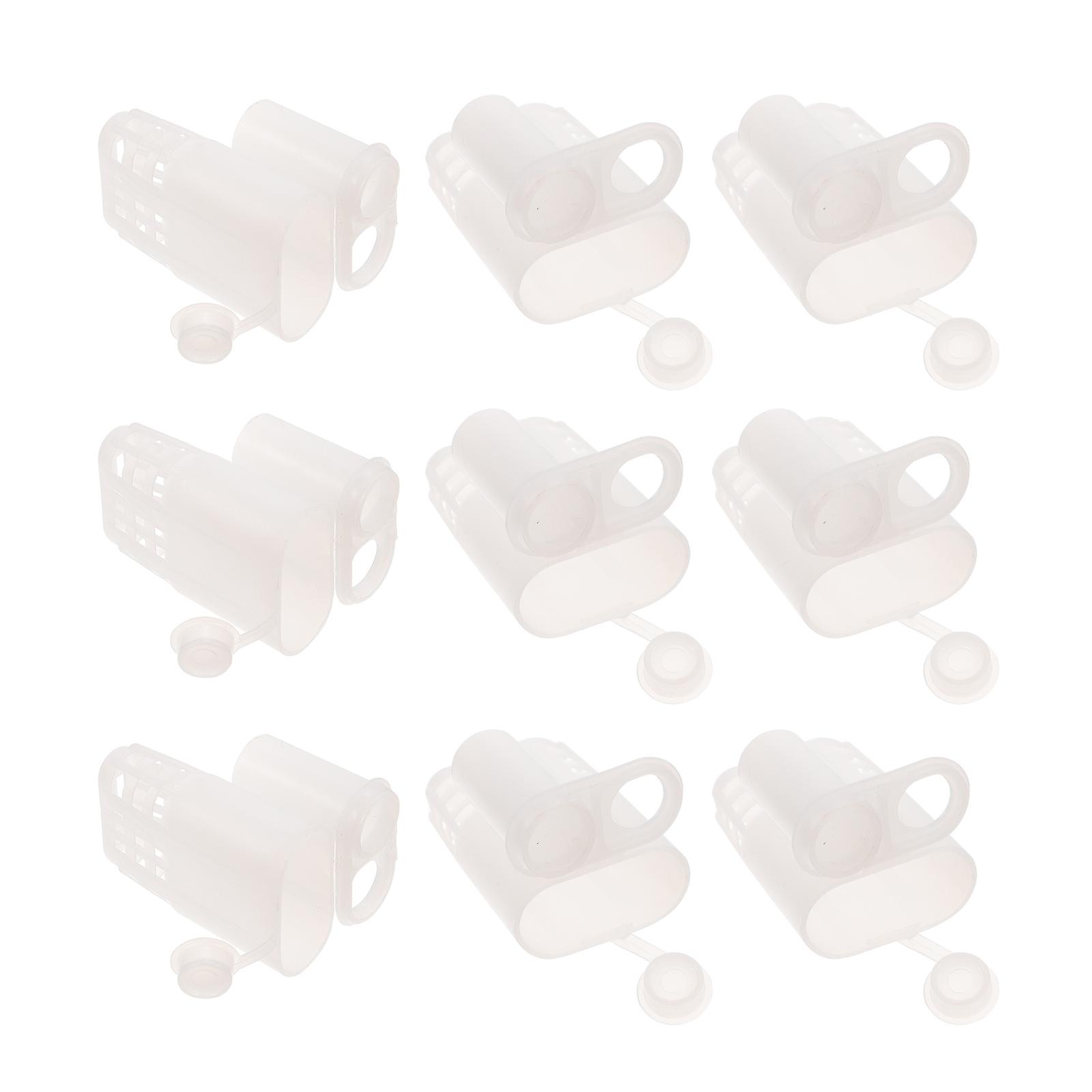 Beekeeping Plastic Cage For Capturing 10Set Ideal For Beekeepers Safe Storage During Bee Inspection