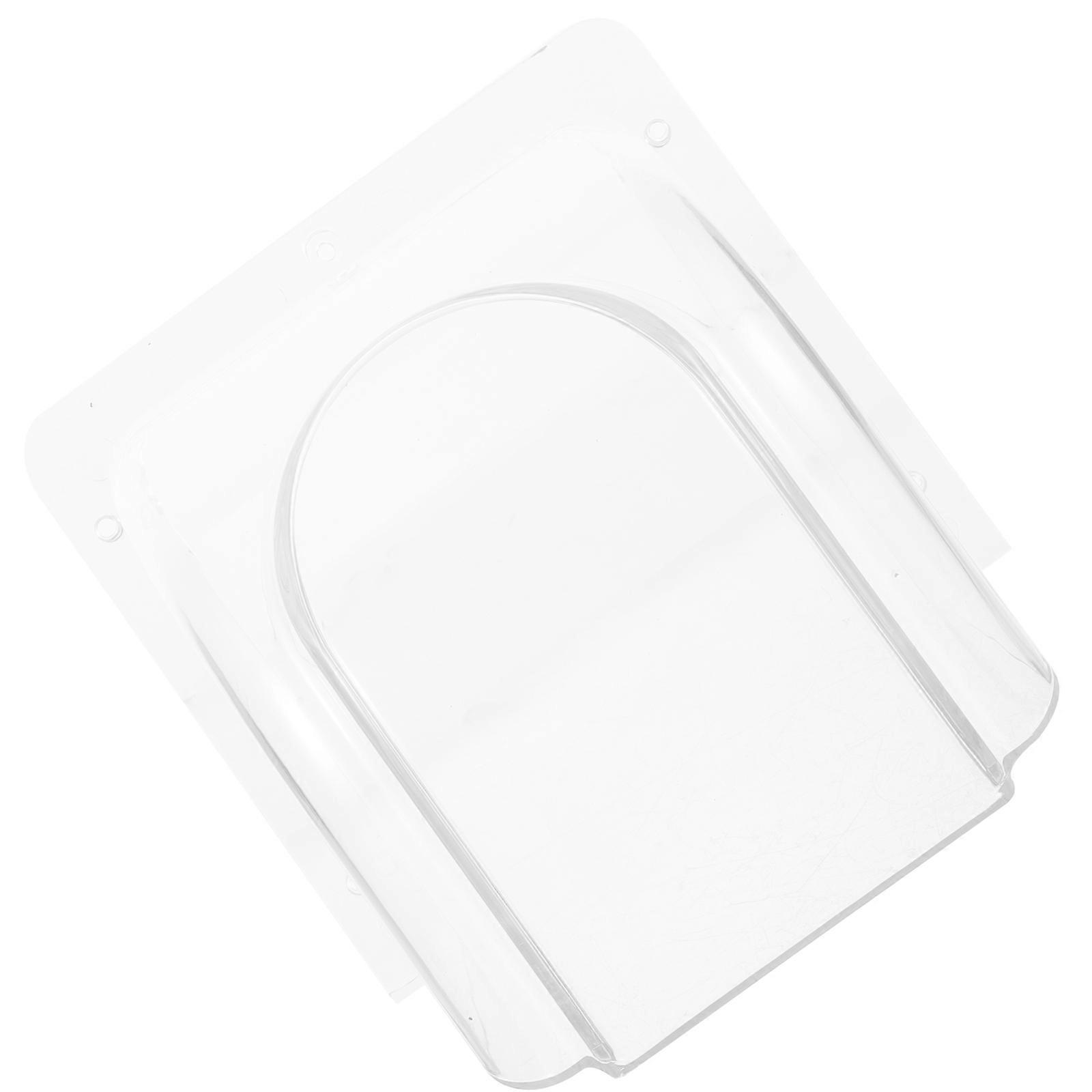 Acrylic Doorbell Cover Protector for Access Control & Attendance Devices – Splash Resistant Security Accessory for Home and Office Use