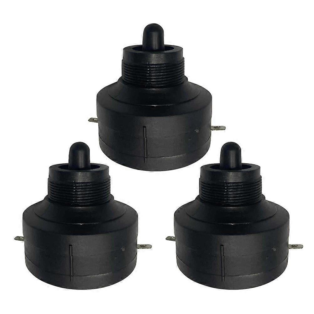 3Pcs Car Tweeter Loudspeaker Designed For Automotive Use Featuring Piezoelectric Technology Measuring 7.00X6.40X6.40Cm For Replacement Function