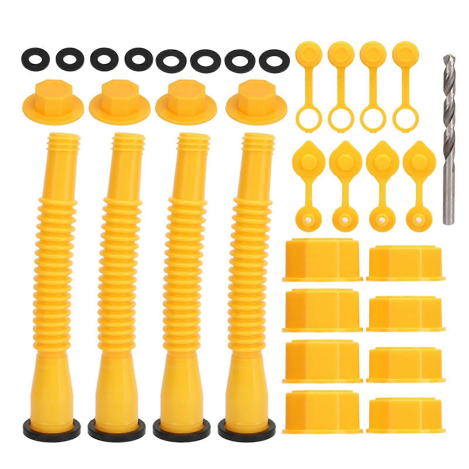 Anti overflow gas can nozzle replacement kit 8mm size