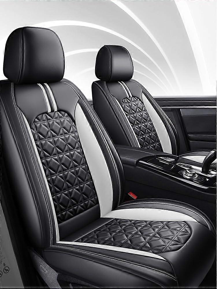 Auto Sitzbezüge Set für Daewoo Korando 1998-2000, Wasserdichtes Leder, Abnehmbare Allwetter Autositzschoner