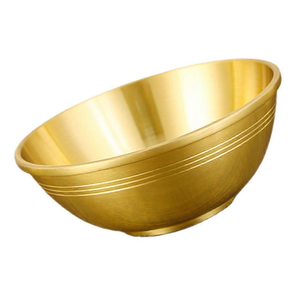 Vintage Style Metal Bowl, Shape for Spiritual Practices