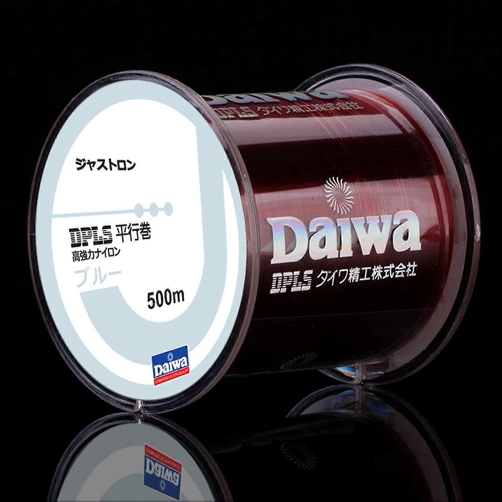 500m Super Strong Monofilament Fishing Line 2-3 5lb Nylon 6.0# Red Color 8 Variants Available