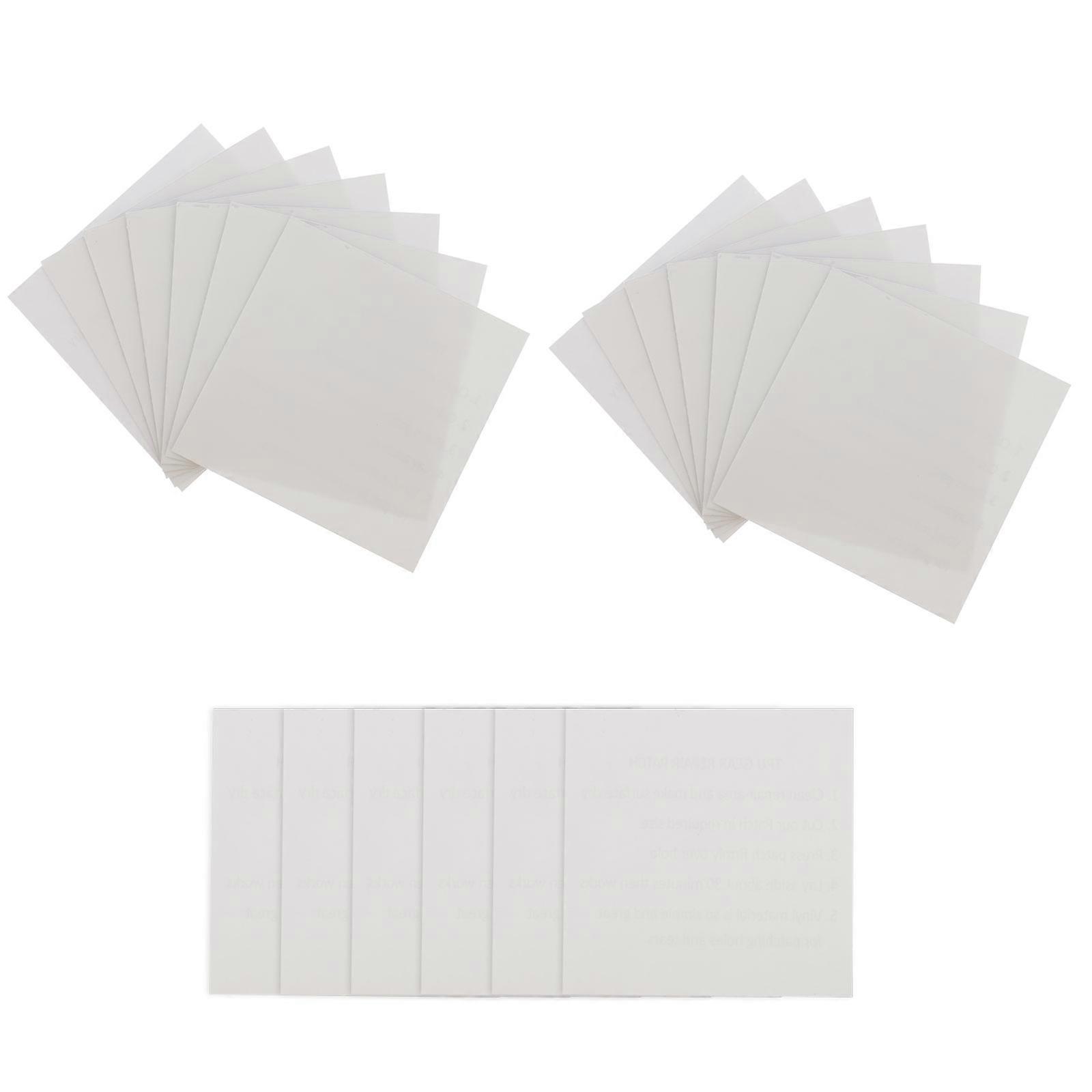 20PCS TPU Repair Patches Adhesive Stickers for Inflatable Products, Tents, and Vinyl Furniture – Transparent, Easy to Use Stick Patches for Quick