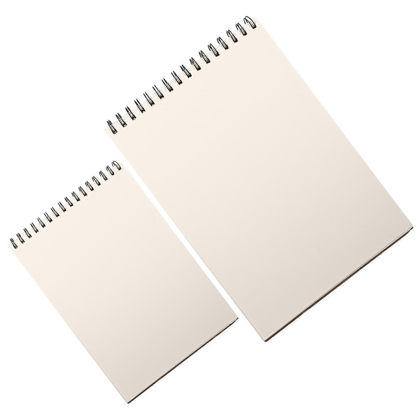 Portable Sketchbooks for Painting Use with Premium Paper 2 Packs Light Brown Art Supplies