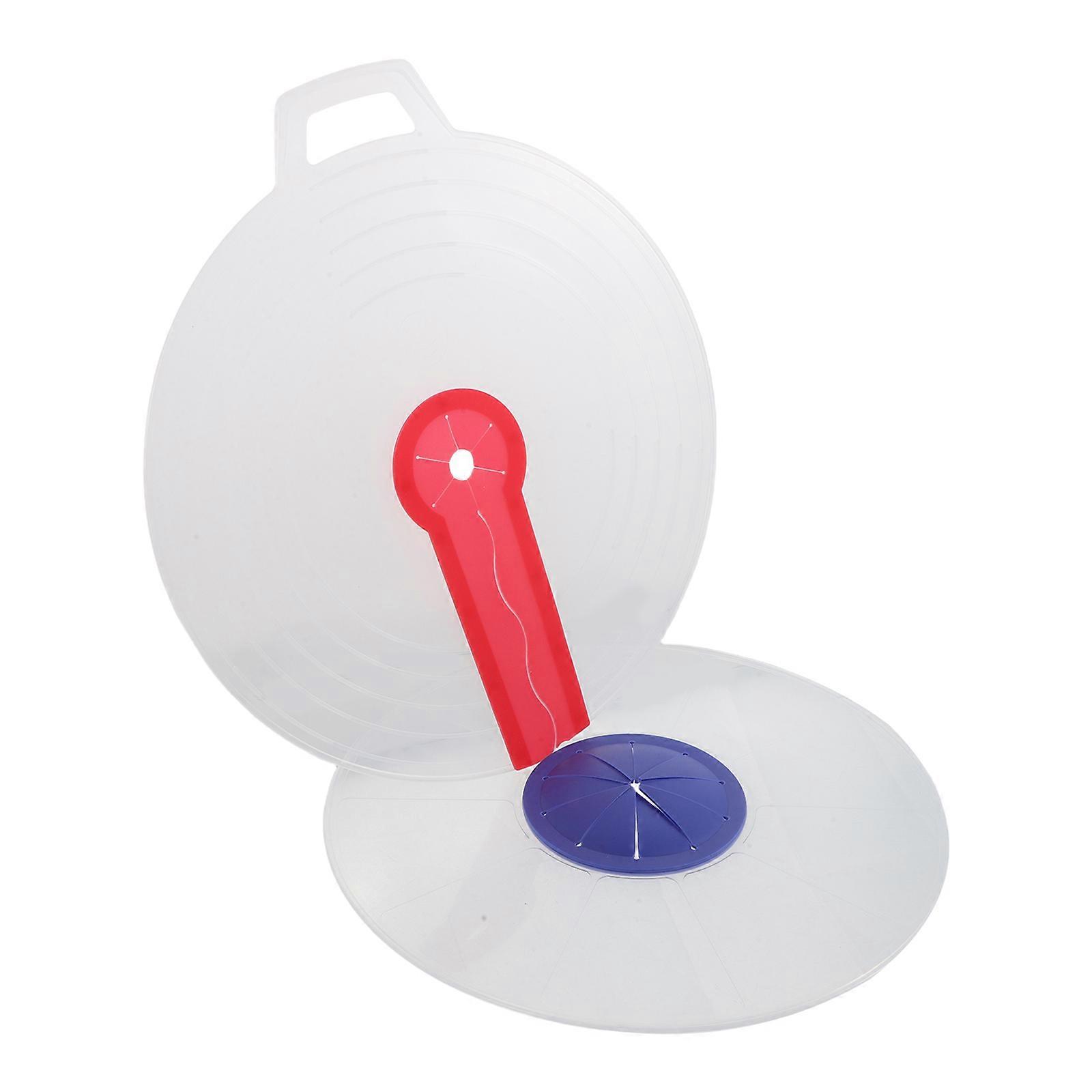 Hand Mixer Splatter Guard Silicone Mixing Bowl Lid for Anti-Splash 2Pcs
