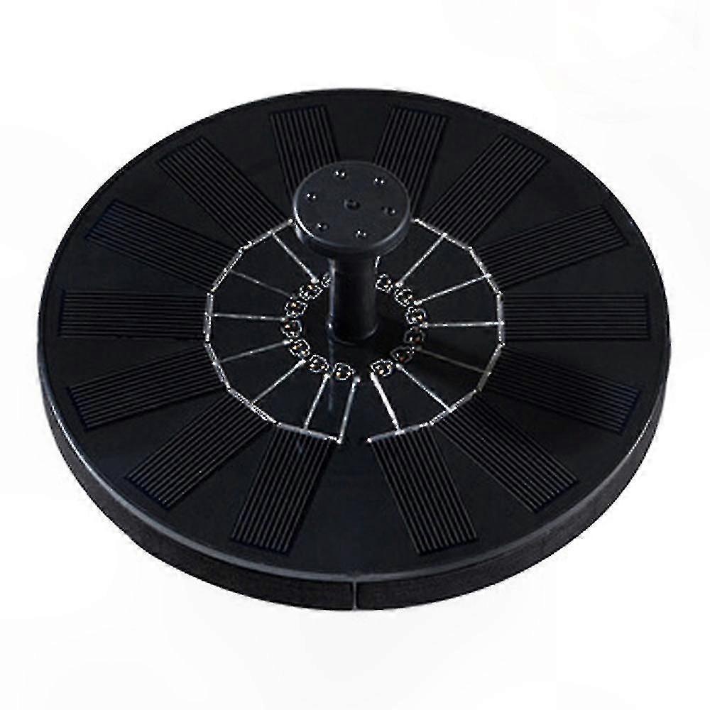 Solar Powered Fountain Pump with 4 Nozzles for Bird Bath, Garden Decoration, and Water Features