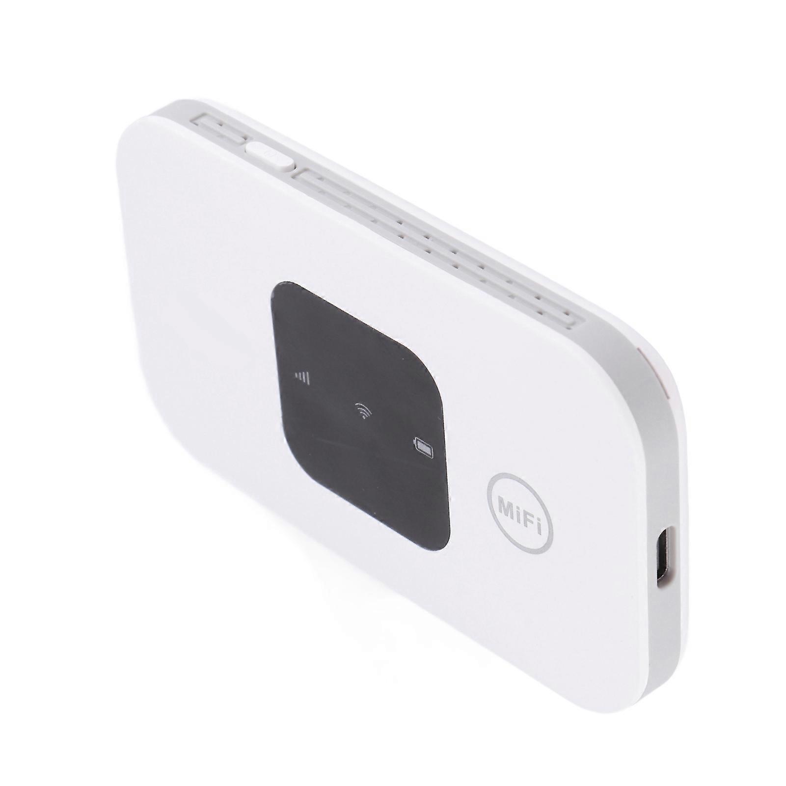 Portable Wifi High Speed White Portable Small 4G Mobile WiFi Hotspot Router for Phone Laptop Desktop Tablet 