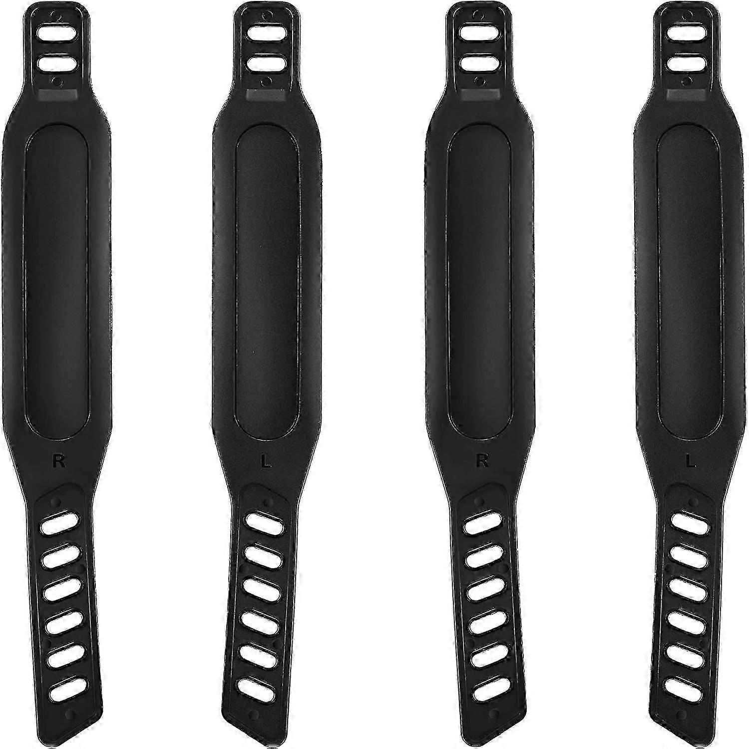 2 Pairs Exercise Bike Pedal Straps Universal Pedal Straps Of 1.7 X 12 Inch For Exercise