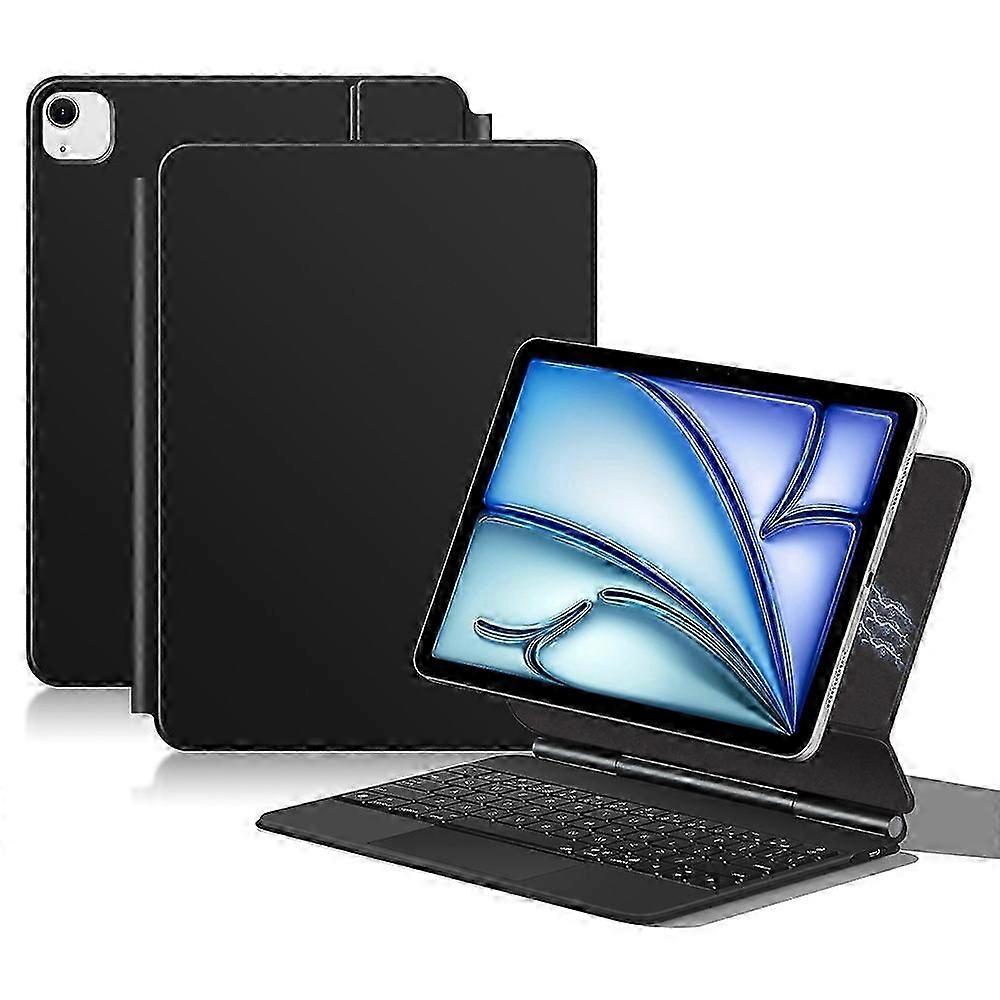 Magic Keyboard compatible pour iPad Air 11 (2024) / Air (2022) / (2020) / Pro 11 (2022) / (2021) / (2020) / (2018) Pogo Pin Direct