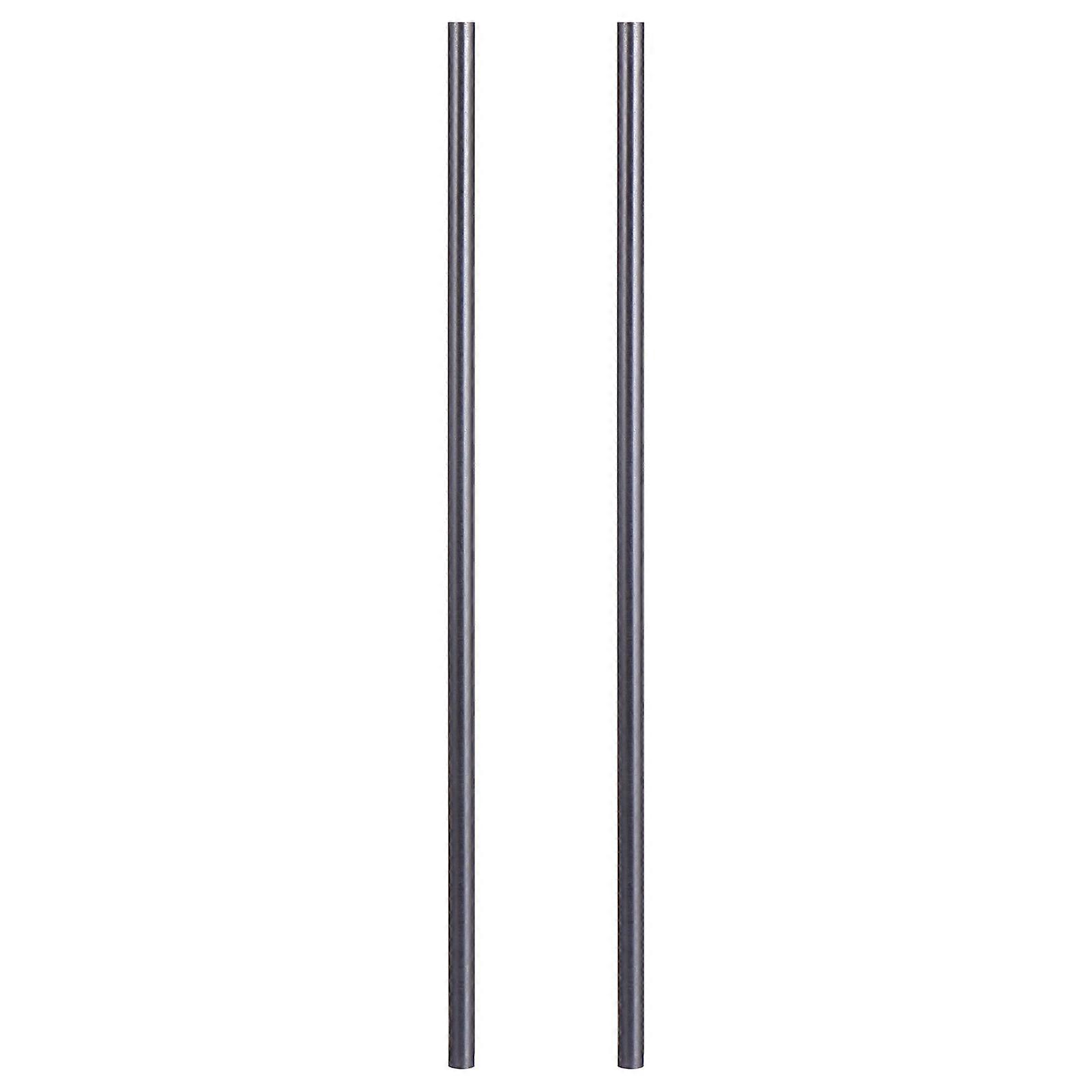 2Pcs Graphite Crucible Stirring Rod Stirring for Melting Casting Refining (Grey)