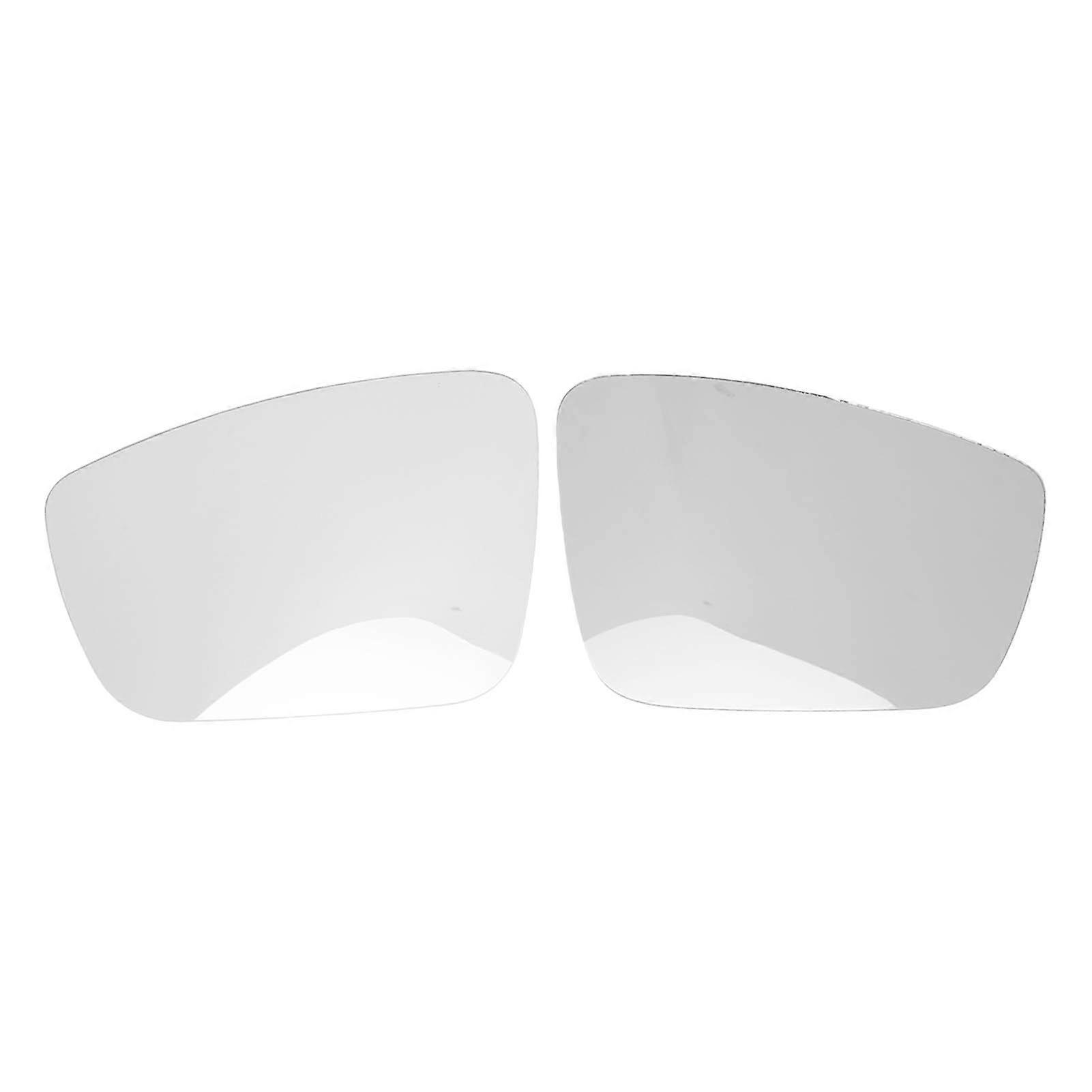 Pair Heated Mirror Glass Left Right for SEAT Citigo 2012 2020 Compatible with 6RU857522F
