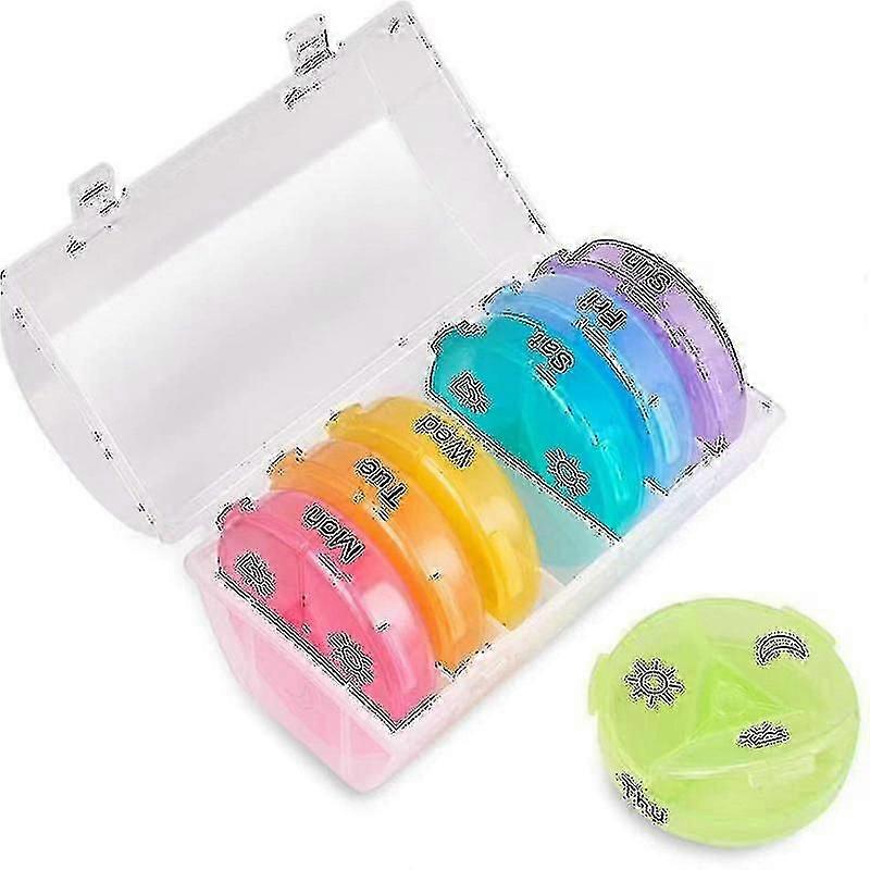 Günlük Hap Organizatörü, haftalık Am-pm Hap Kutusu, 7 Günlük Hap Kutuları İlaç Vakası