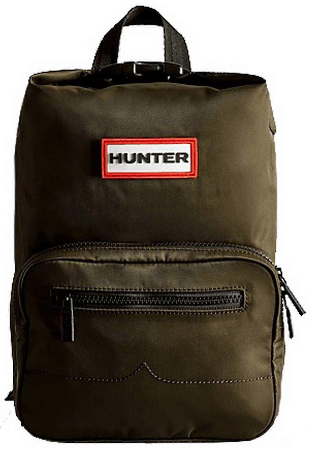 Hunter Nylon Pioneer Mini Topclip Backpack - Dark Olive Green