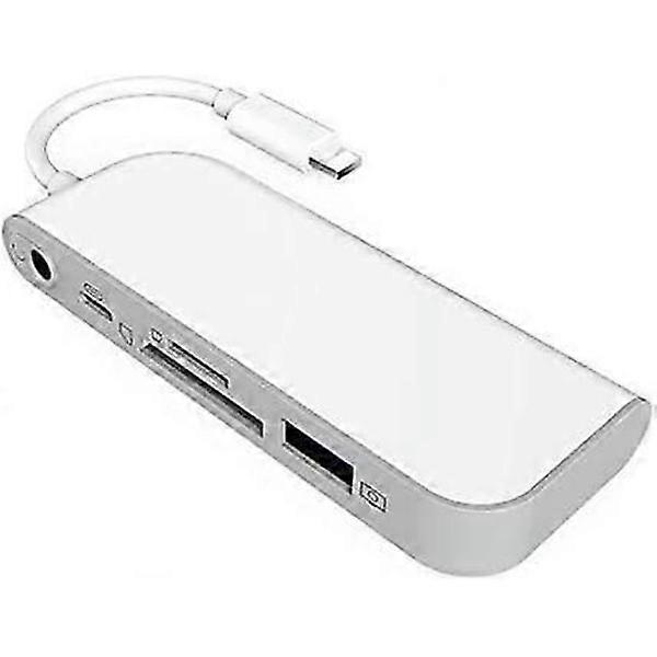 2025 Suitable SwiftLand SD TF Card Reader USB to Camera Phone Adapter 5 in 1 Card Reader Adapter