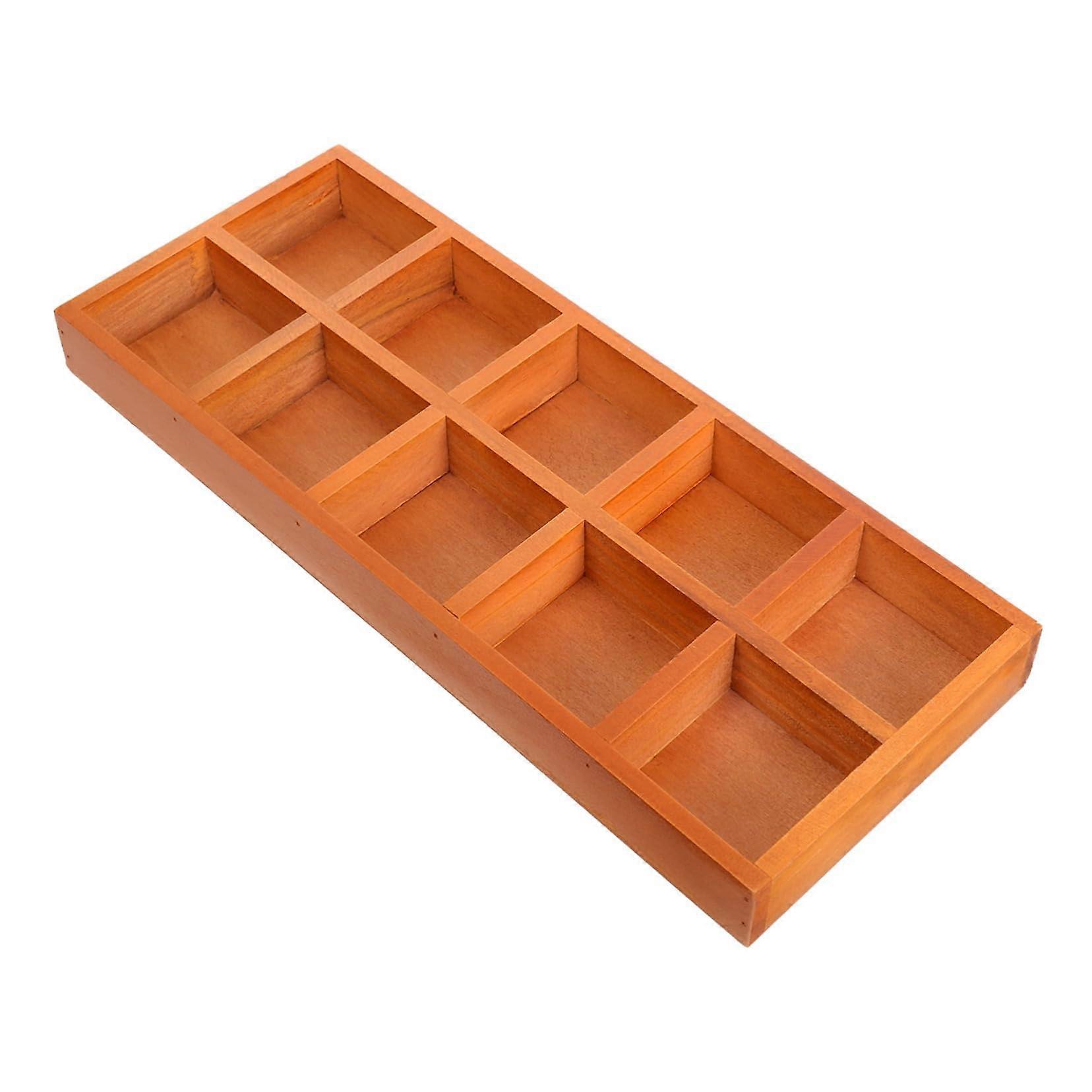 Narrow Storage Box Wooden Storage Container Rectangular Living Room Boxes Lids
