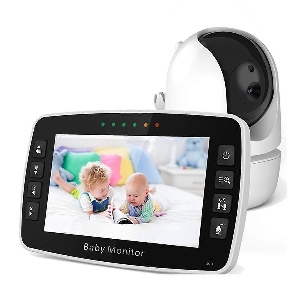 SM43A 4.3-inch Wireless Video Baby Monitor Night Vision Two-Way Intercom Surveillance Camera with Te