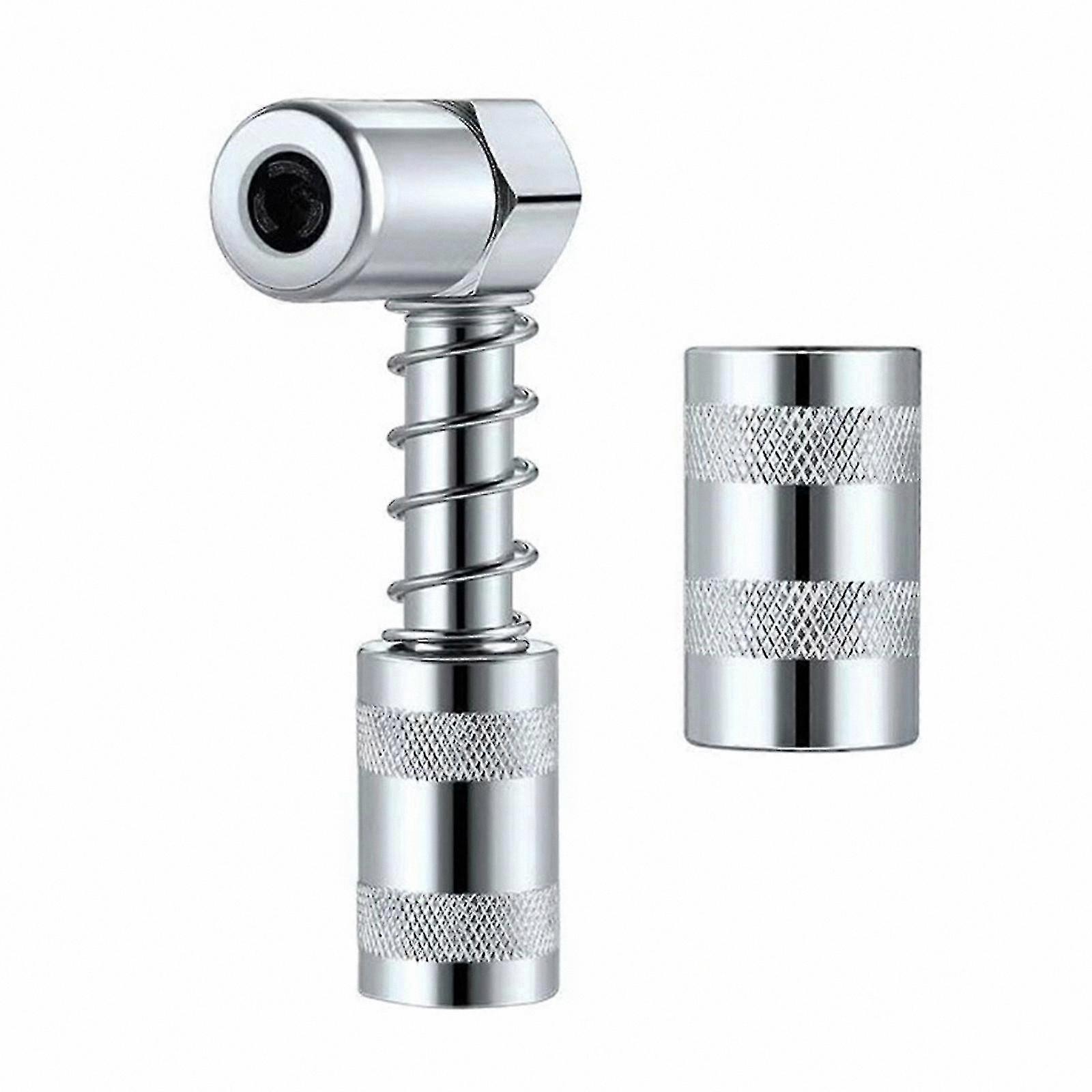 90 Degree Grease Fitting with Sleeve for Secure Agricultural and Industrial Lubrication Solutions