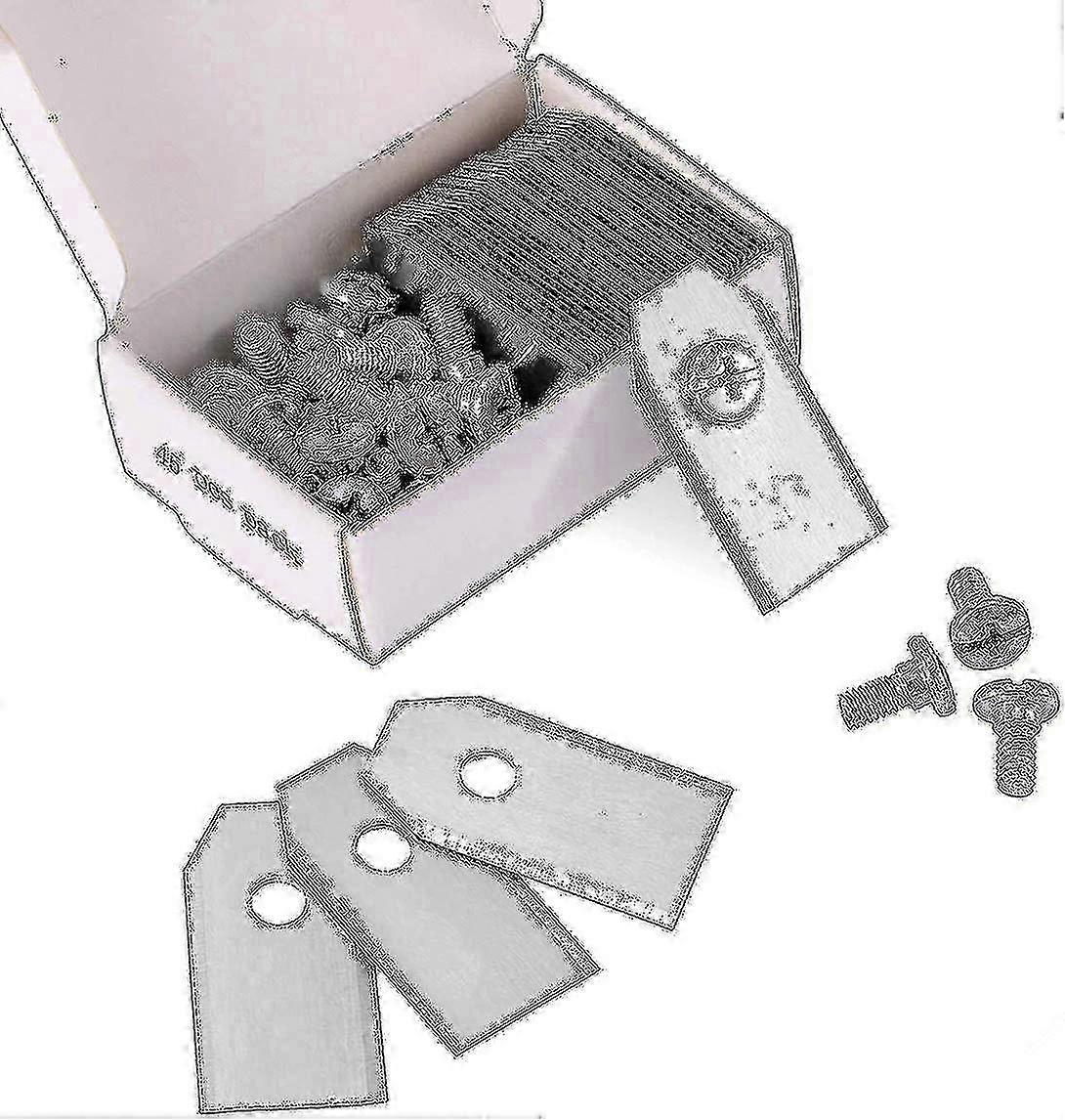 45 X Titanium Knife Blades For All Husqvarn / Automower / Yardforce...