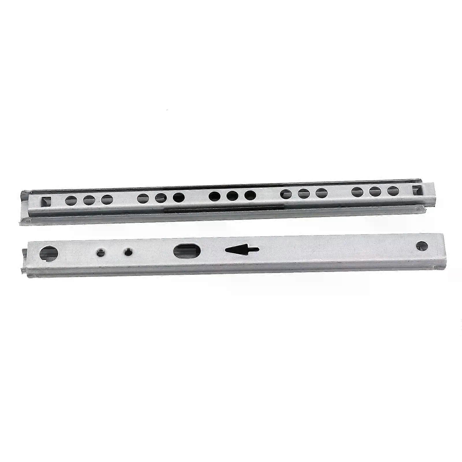 Furniture Drawer Slides Parts 2pcs Cupboard Drawer Kitchen Rail Slides Guide New Fashionable High Quality