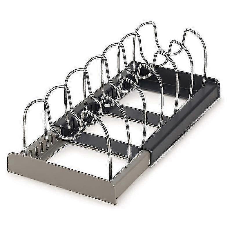Drawerstore Expandable Kitchen Equipment Organizer, Plastic, Gray SZRH A-S