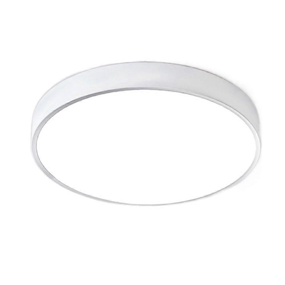 Nordic Low Profile Circle Ceiling Lamp LED Flush Mount 6500K Daylight White 30 cm Dimmable Aron Color Lighting Fixtures