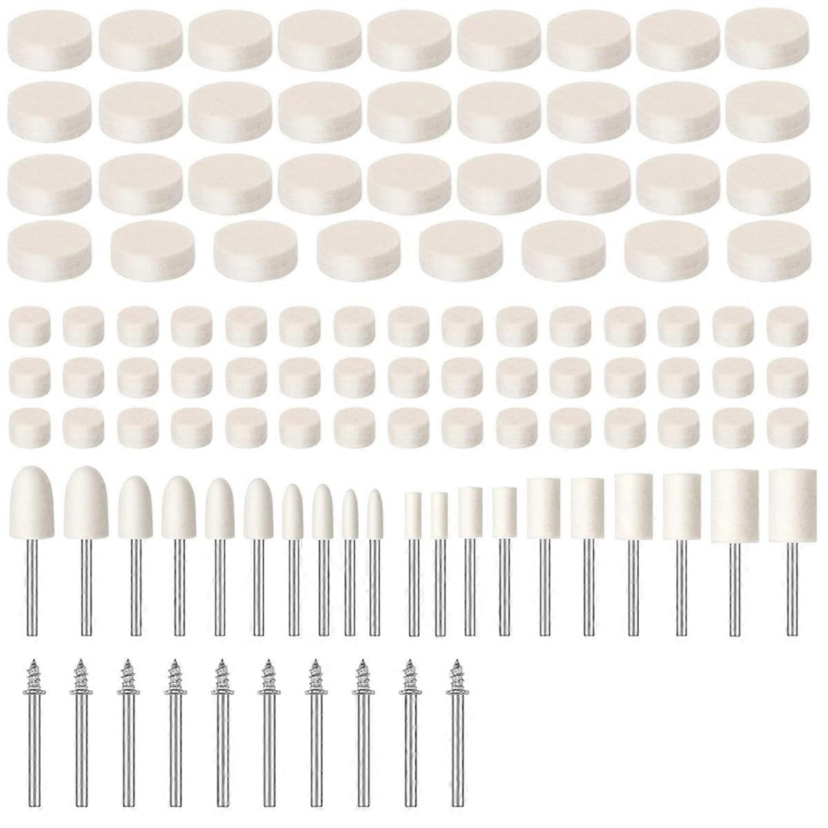 110pcs Buffing Wheel for Polishing Kit, Polishing Wheel