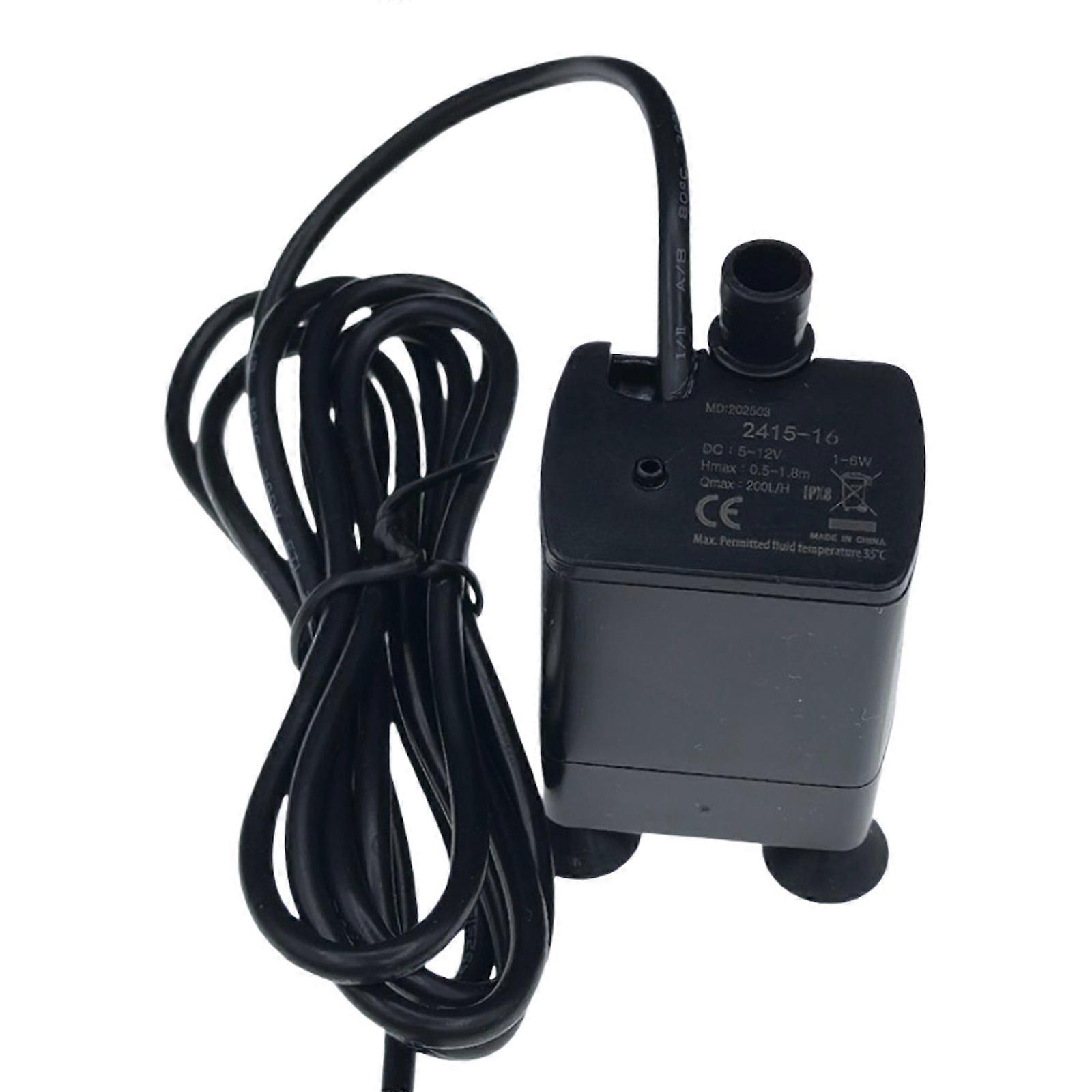 Energy Efficient Small Submersibles Water Pump Replacement Brushless Fish Tank Small Water Pump With Flows Control Multicolor