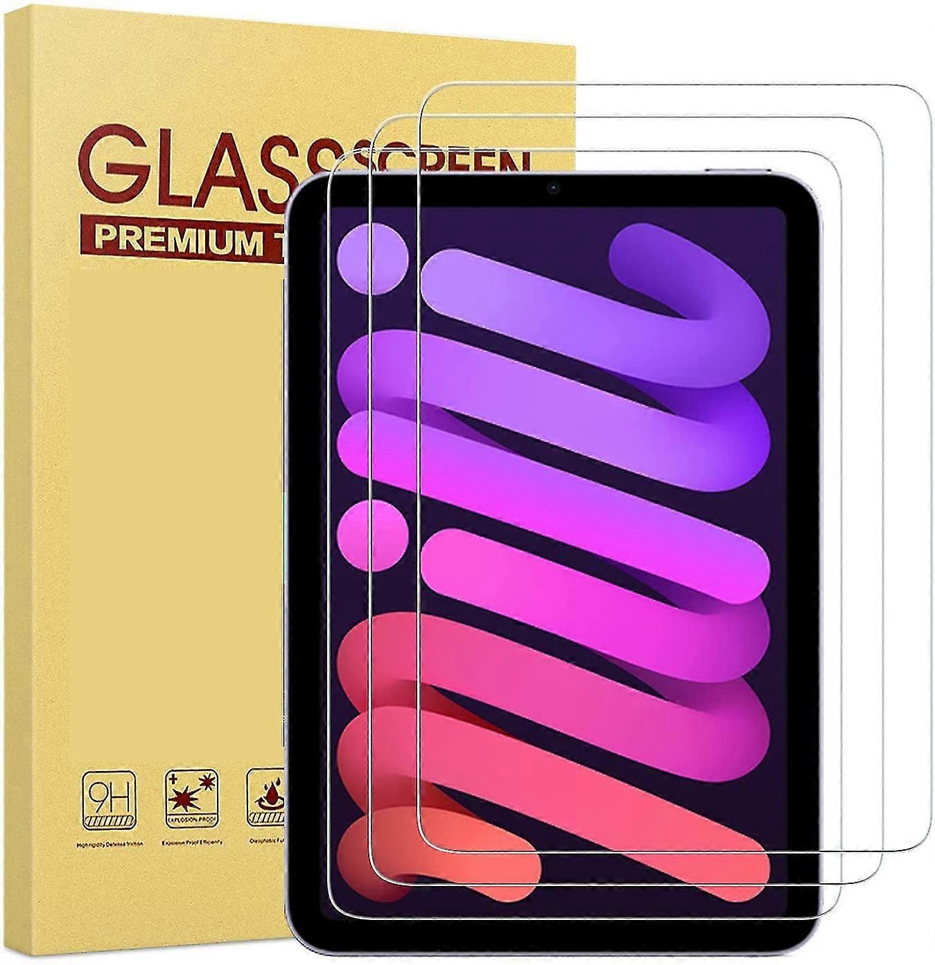 3 Pack Screen Protector Compatible With Ipad Mini 6