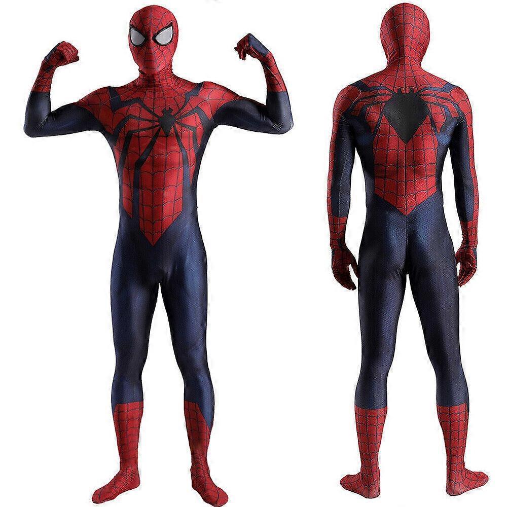 Premium Spider-Man Jumpsuit Spider-Man Cosplay Costume Set Halloween Adults Children