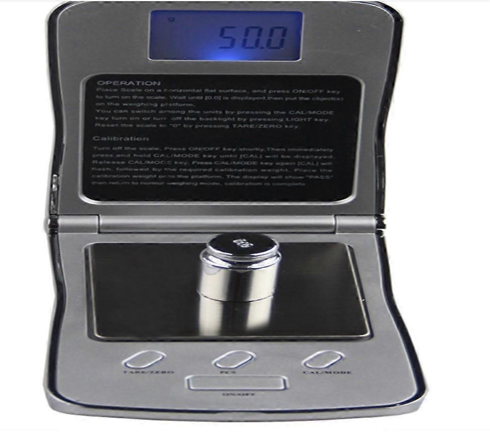 Digital Electronic Precision Scale Mini Balance For Gold Weight Weighing Machine Flip Open Cover