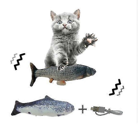 Cat toy USB charging simulation fish catnip electric toy fish