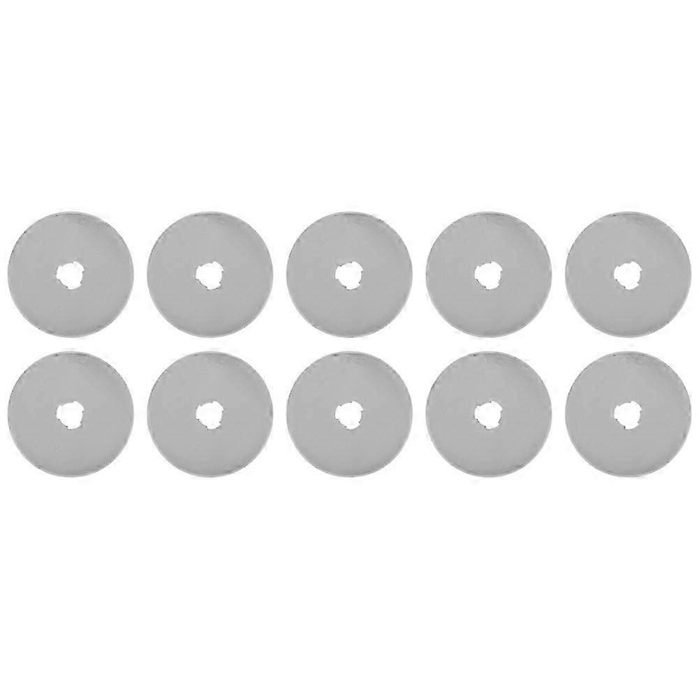 10pcs Roller Wheel Round Blade Replacement Kit Rotating Hand Tool Accessories 45mm
