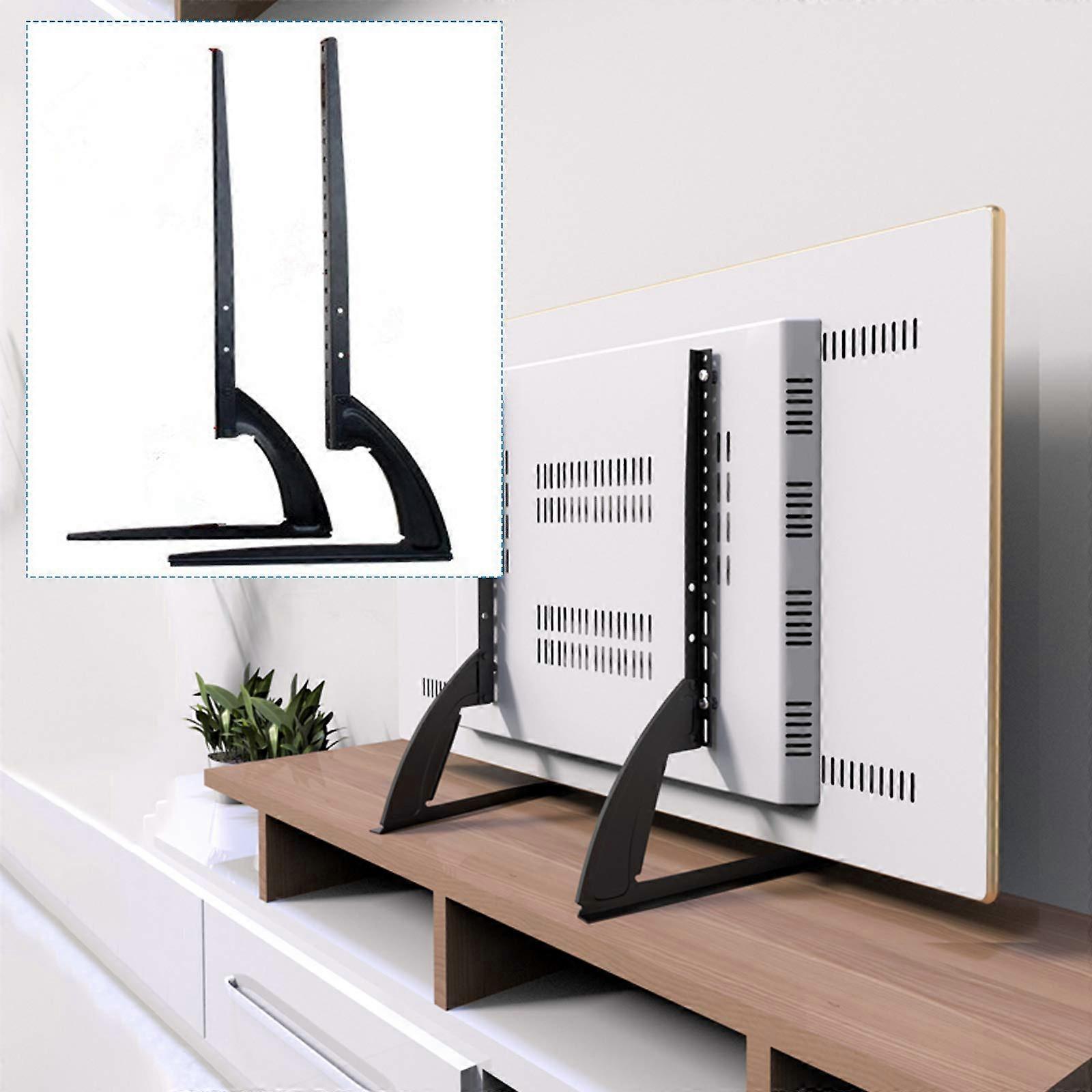 Universal TV Stand For 3070 Inch LCD/LED TVs, Height Adjustable, Up To 35kg, Removable Legs, Replacement Solution