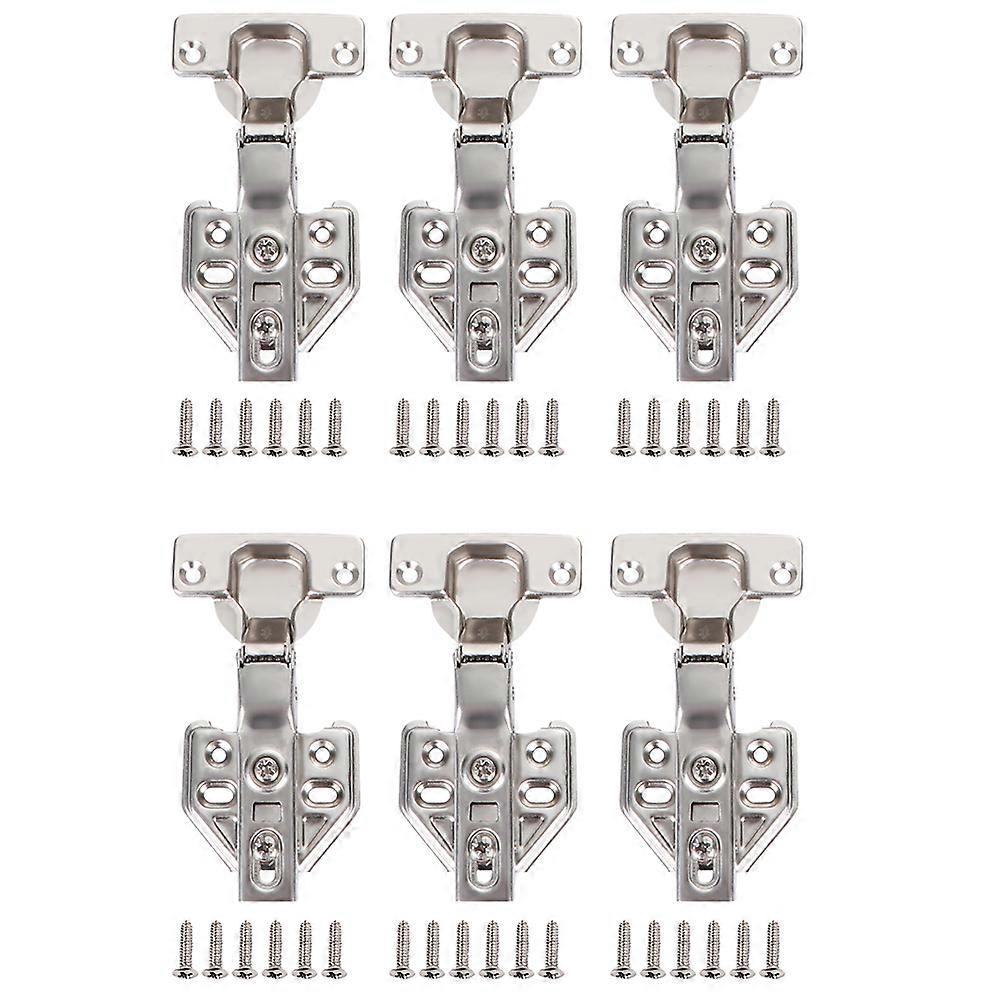 Buffer Damper Hydraulic Hinge for Door Cabinet Hinges Silver Steel