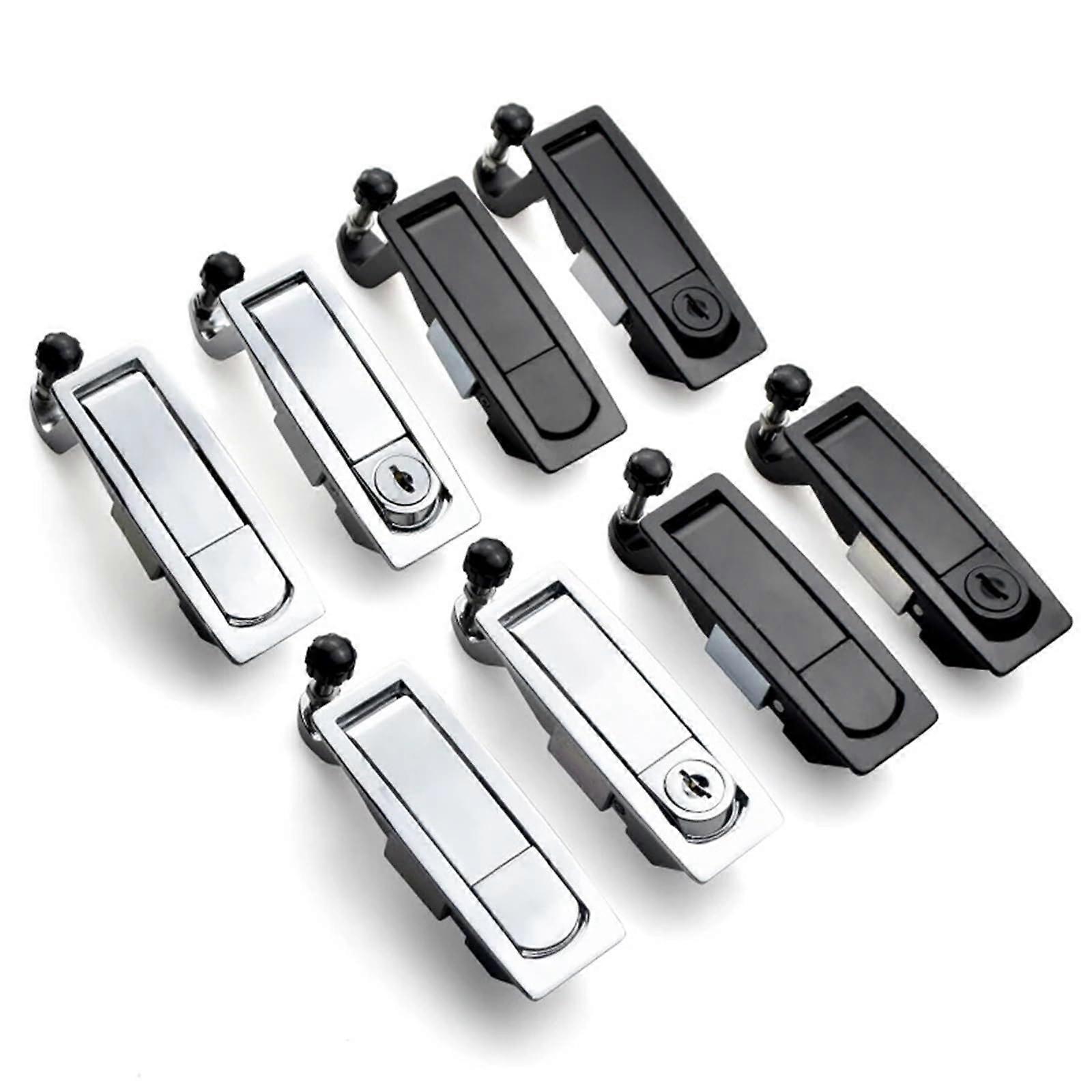 Cabinet Lock, Push Button Panel Lock, Security Lever Style, 1 Piece