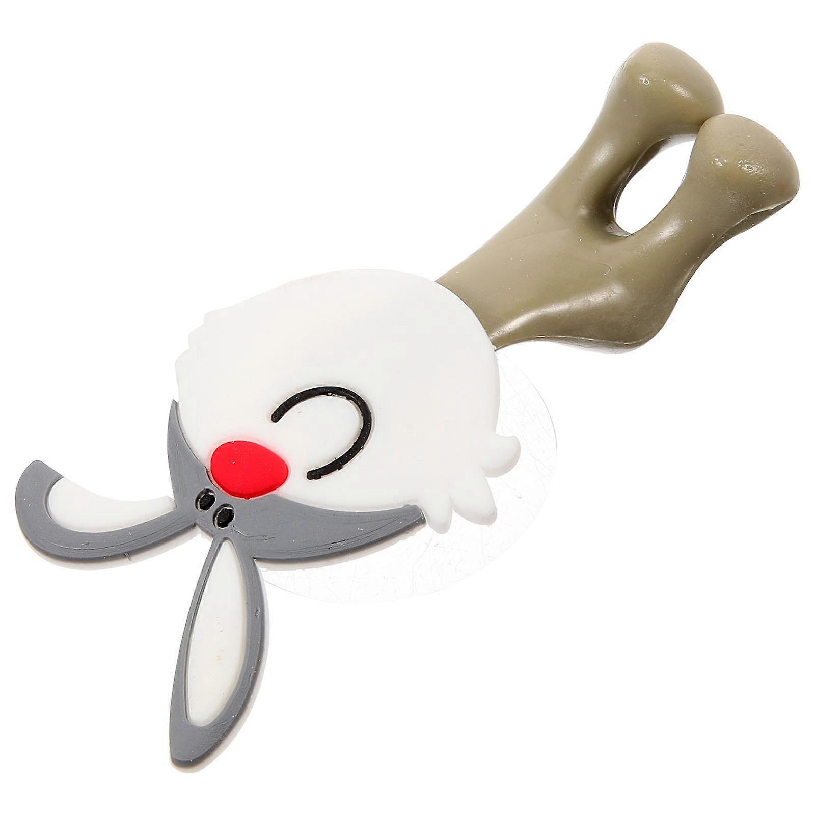 Suction Cup Toothbrush Hook Cartoon Animal Wall Mounted Holder 2Pcs