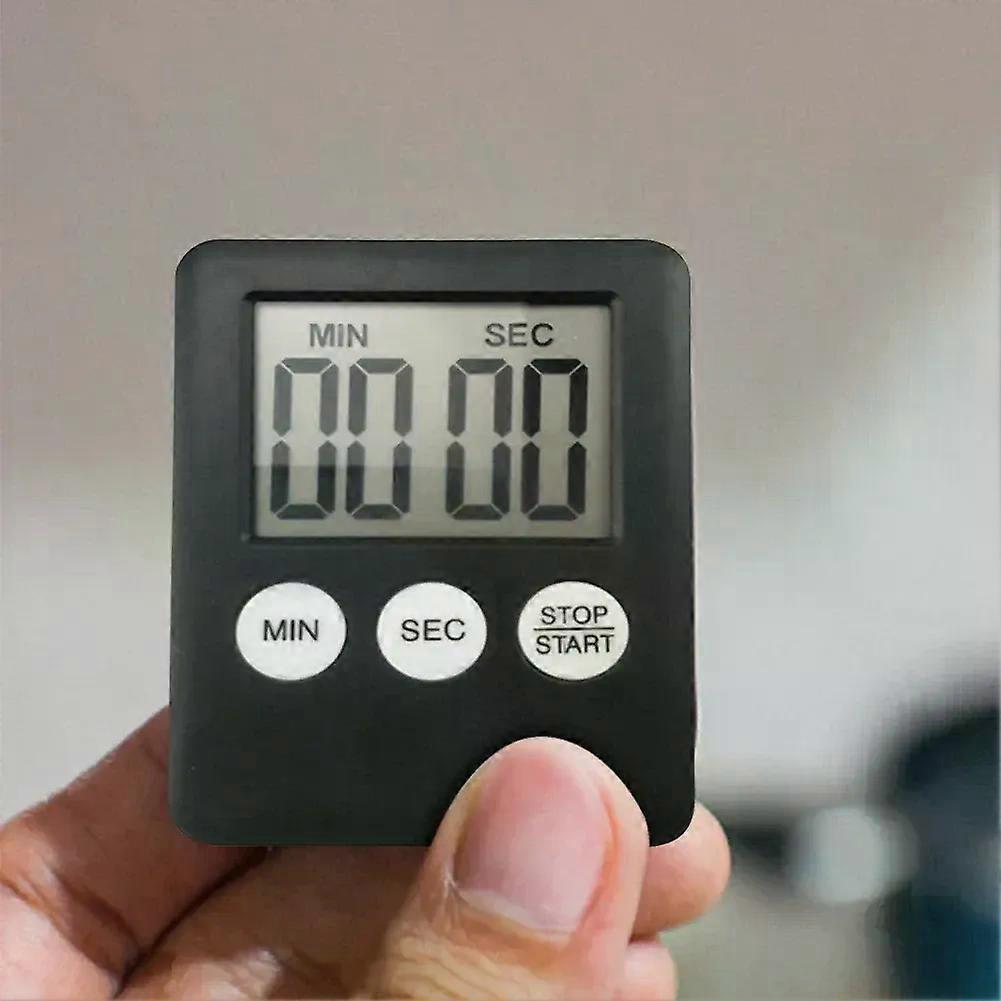 Digital Electronic Kitchen Timer Multi-Function Electronic Timer Stopwatch LCD Display Mini for Sports Exercise Baking Cooking