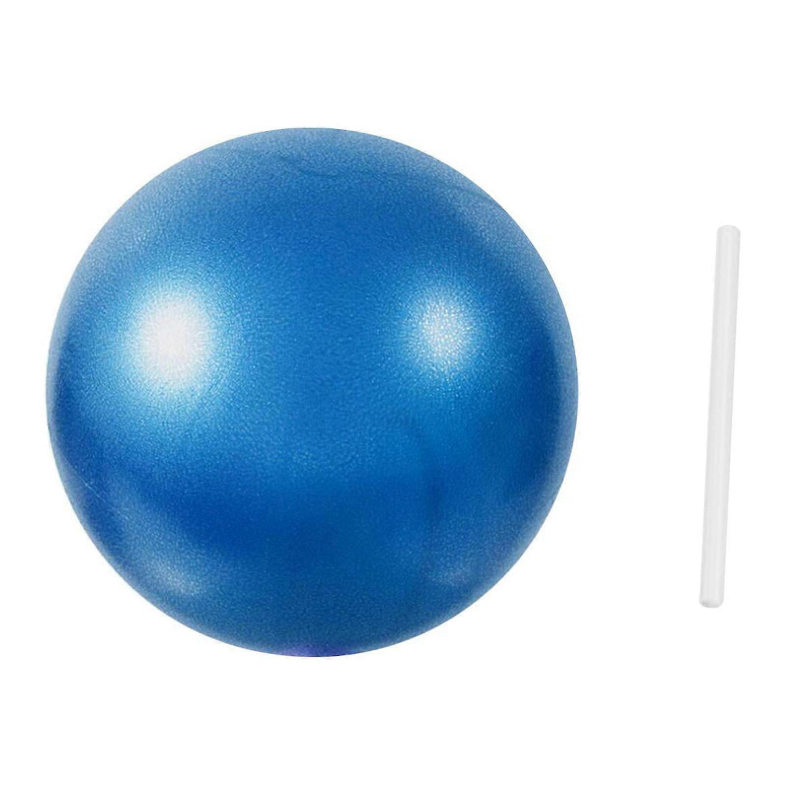 Small Pilates Ball 9 inch Exercise Ball for Stretching Working Out Stability Blue